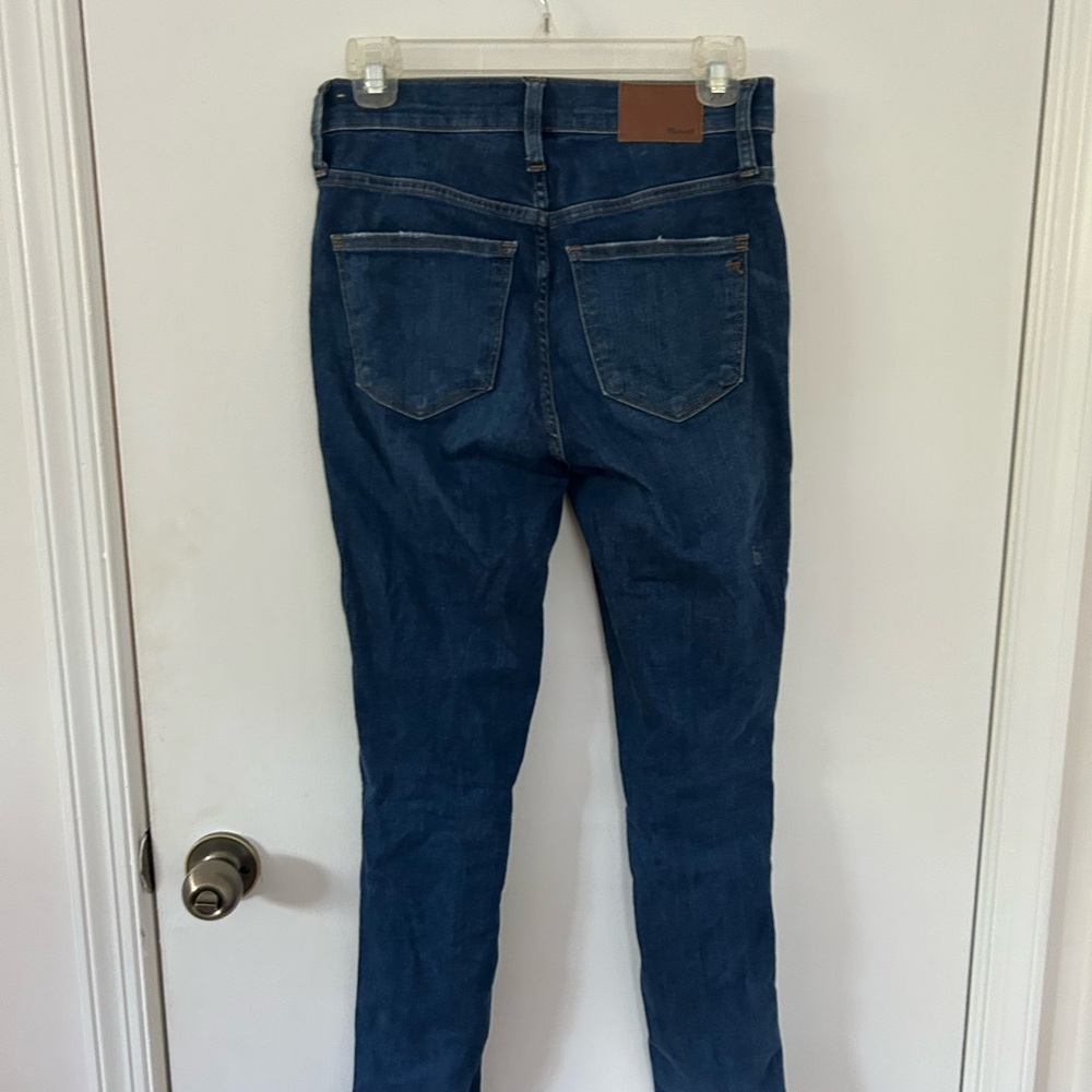 Madewell Button Skinny Jeans
